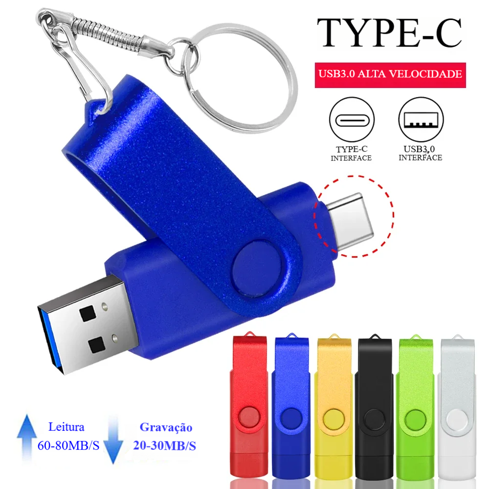 ⚡ Pen USB 3.0 Metálica